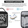 Behold Dog Elden Ring Lunch Bag Outdoor Picnic Portable Insulated Tote Food Bags For Child  Oxford Print Cooler Bag