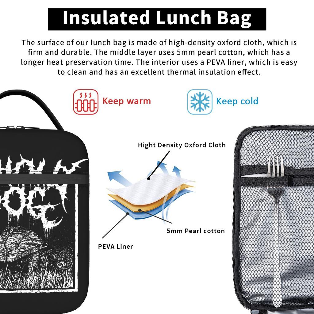 Behold Dog Elden Ring Lunch Bag Outdoor Picnic Portable Insulated Tote Food Bags For Child  Oxford Print Cooler Bag