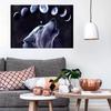 5D diy diamantový obraz s motivem vlka, krále, křížkové stehy, kompletní diamantová výšivka, mozaika, obrázek z kamínků, dekorace, dárek.