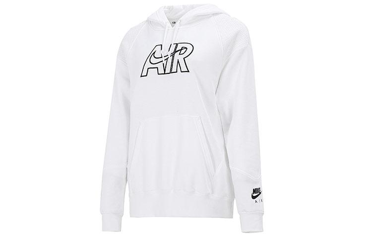 Nike Sweatshirts Women s White Hooded Moderate Regular DM6060-100 XL