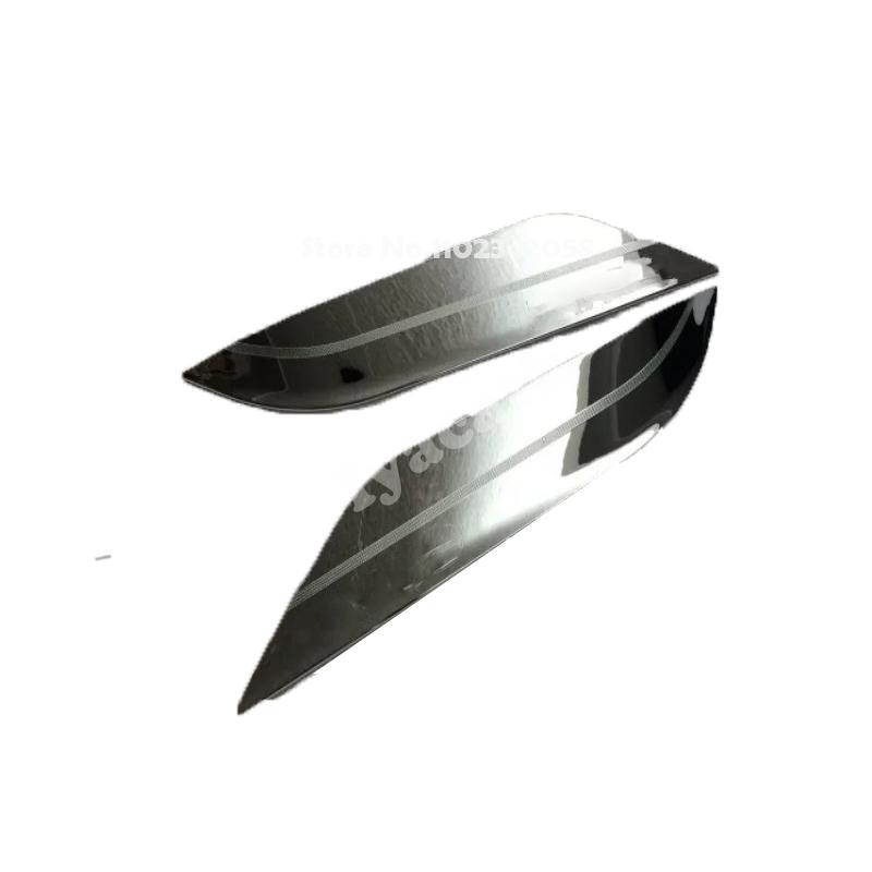 For Toyota Land Cruiser Prado FJ150 FJ 150 2014-2017 ABS Front Headlight decorative strip headlamp eyebrow Exterior Accessories