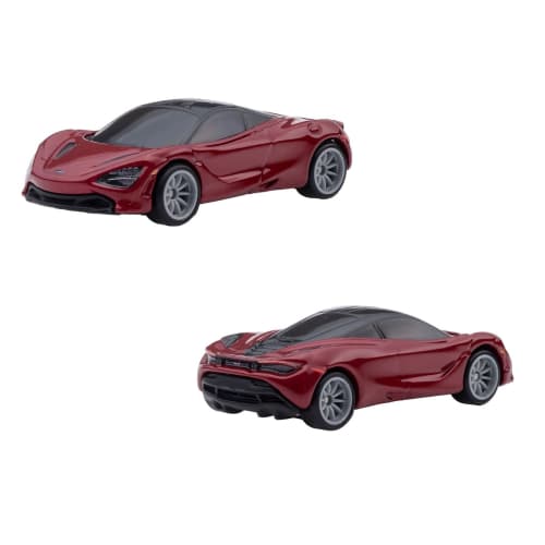 Hot Wheels Premium 2-Pack McLaren Senna/McLaren 720S (Ages 3 and Up) HFF97 Black/Red