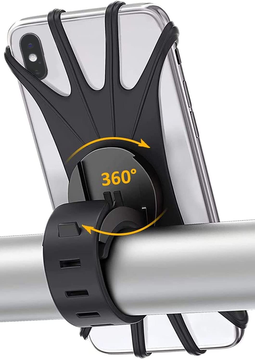 High Quality Motorcycle & Bicycle Phone Mount Bike Phone Holder for iPhone Samsung Smartphone Silicone