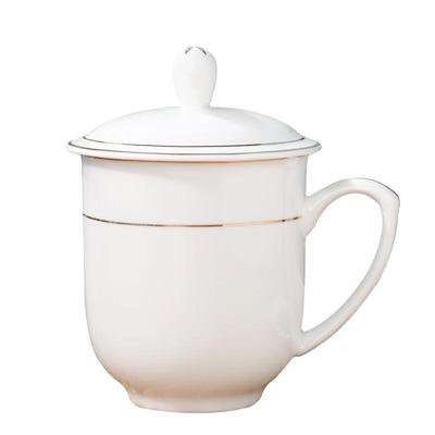 Tang Hui Bone China Conference Cup with Lid
