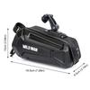 1.2L Cycling Tail Bag PU EVA Hard Shell Pouch Reflective Bike Seatpost Storage Bag Can Hung Taillights MTB Road Bike Accessories