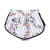 Puma Casual Sport Drawstring Floral Knit Shorts Women Bottoms White 597467-02