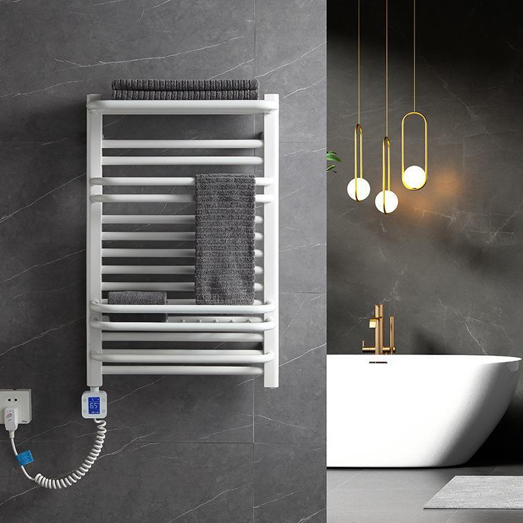 Smart Heated Towel Rack for Bathroom - Electric Drying and Storage Solution