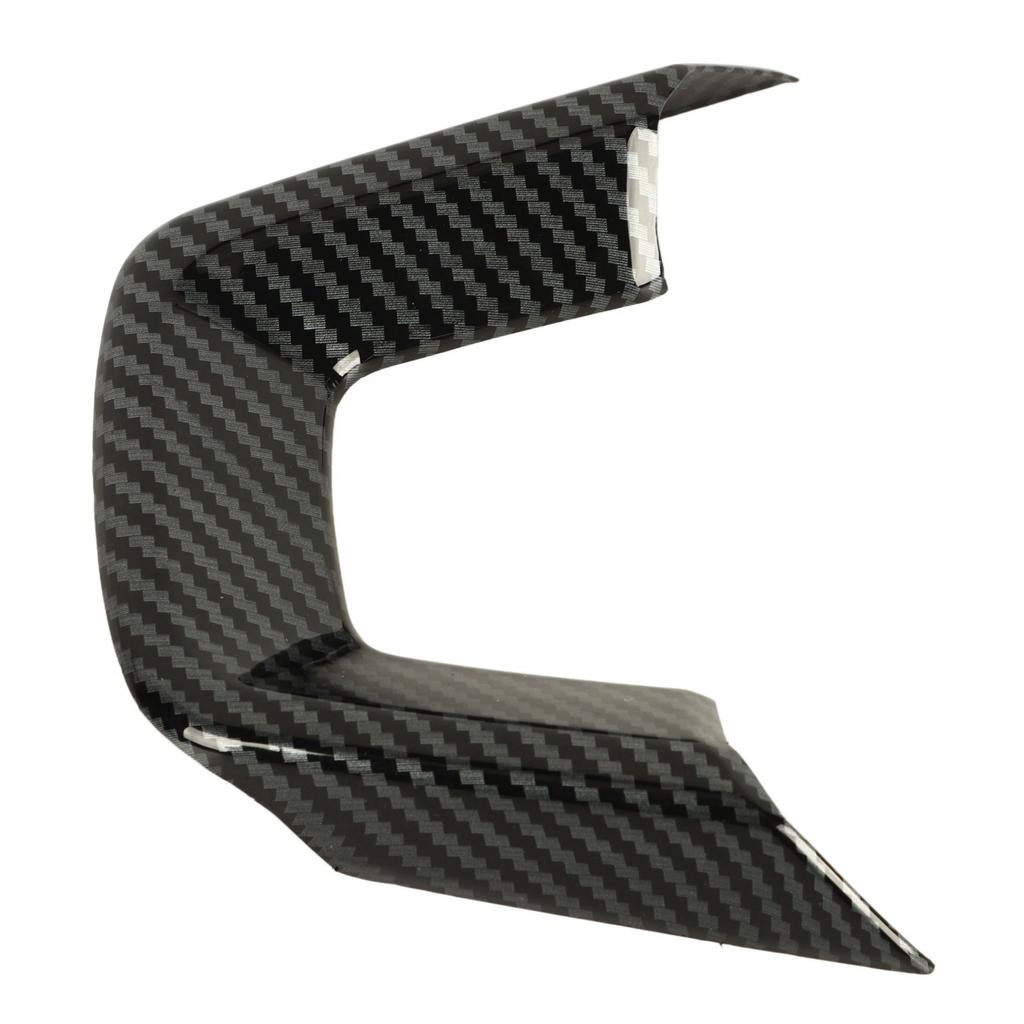 Steering Wheel Trim Carbon Fiber Style U Shape Wear Resistant Cover Trim Replacement for RS CR‑V 2023 and Later