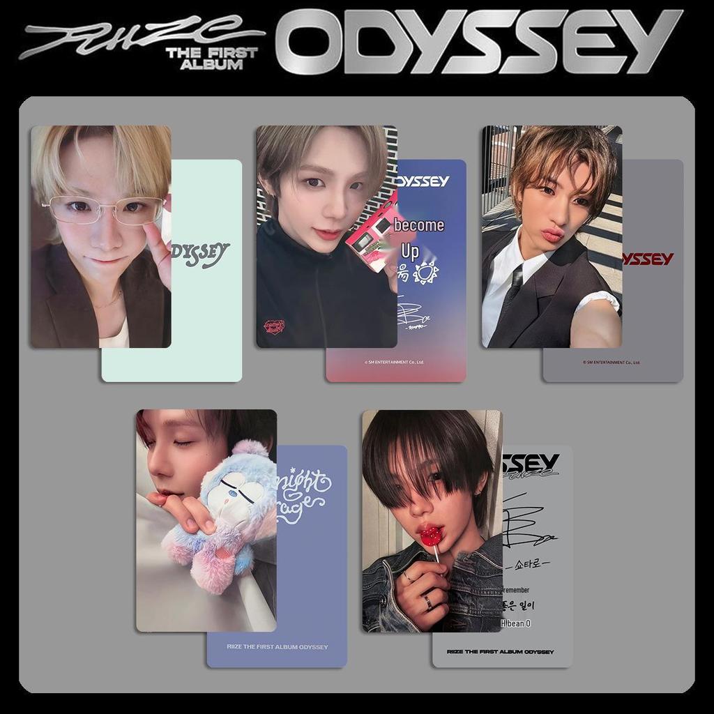 RIIZE Odyssey Fanmeeting Fotokaarten: Speciale Editie Willekeurig Pakket BRIIZE