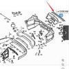 Bumper Bright Chrome Trim for Mercedes-Benz W166 GLE350 Rear