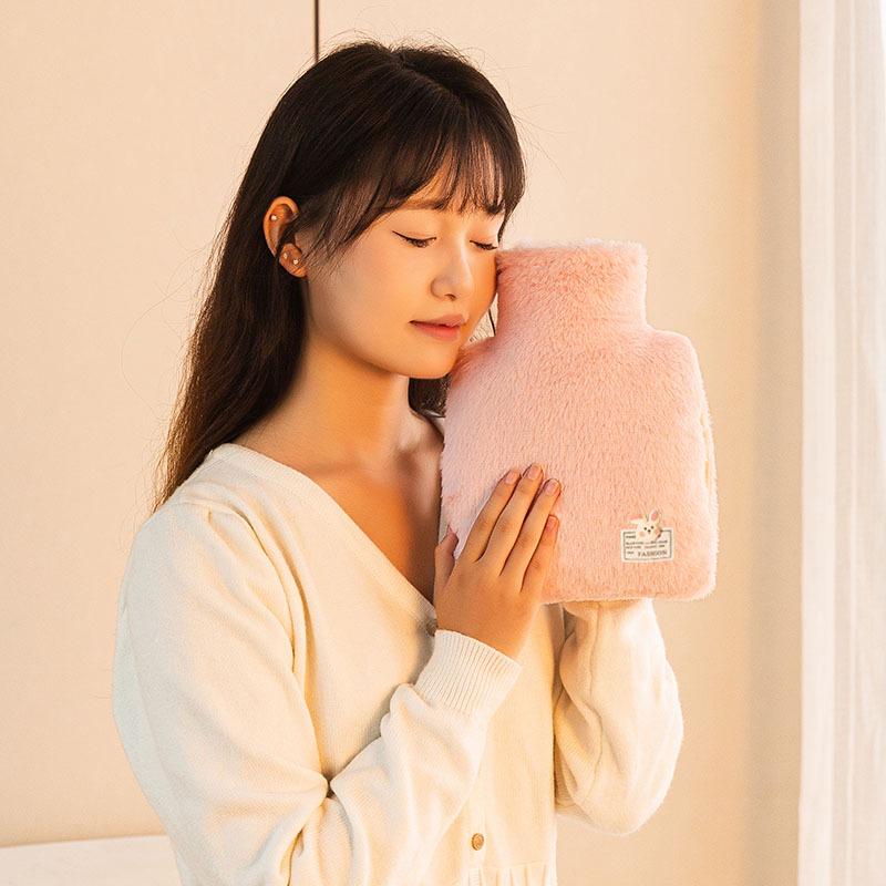 2000ml Plush Cartoon Hot Water Bottle and Hand Warmer