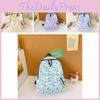 Cute Cartoon Print Kids Backpack For School Breathable And Lightweight Nylon
