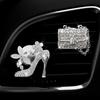 Decor sticle de parfum cu diamant pentru clemă de ventilație pentru mașină Odorizant pentru decorarea interioară auto Difuzor de arome pentru mașină Accesorii auto