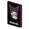 Sanrio Rock Out Kuromi Plüsch A5 Hardcover Notizbuch