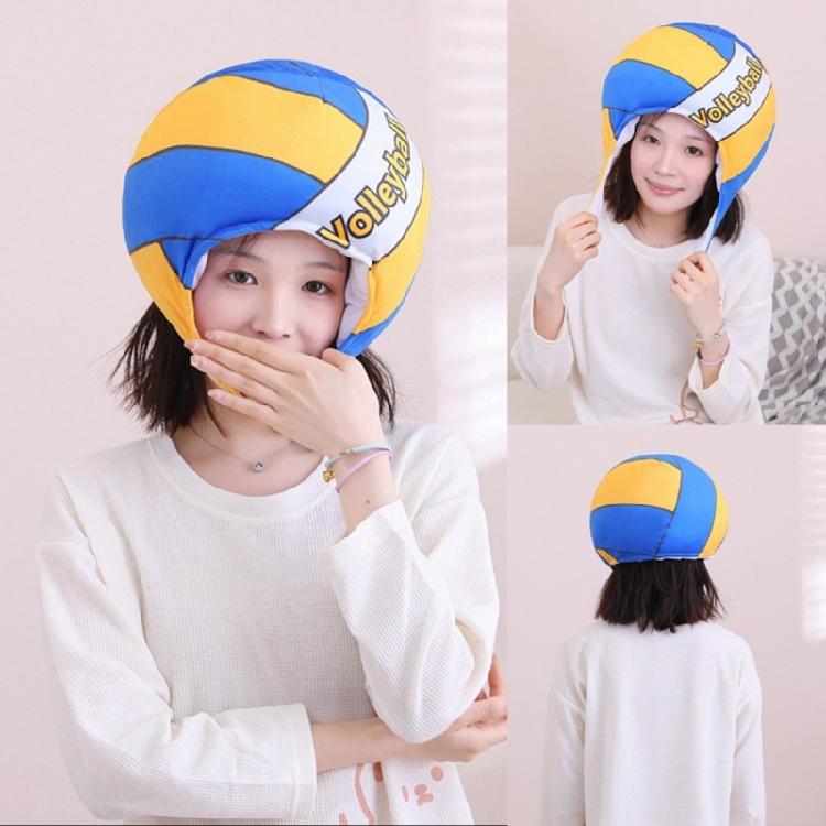 Breathable Volleyball Costume Headpiece Photography Prop Halloween Cosplay For Kids Theme Parties Role Play