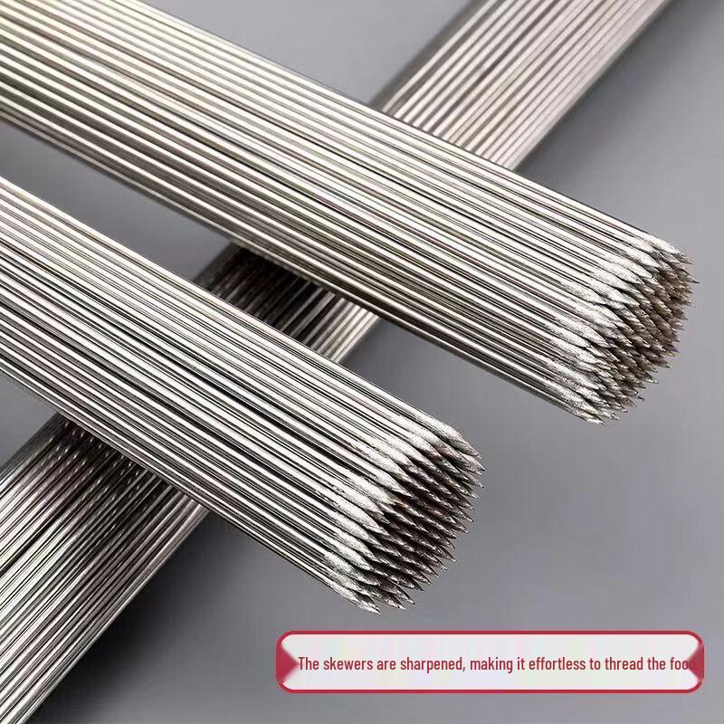 Stainless Steel Round BBQ Skewers