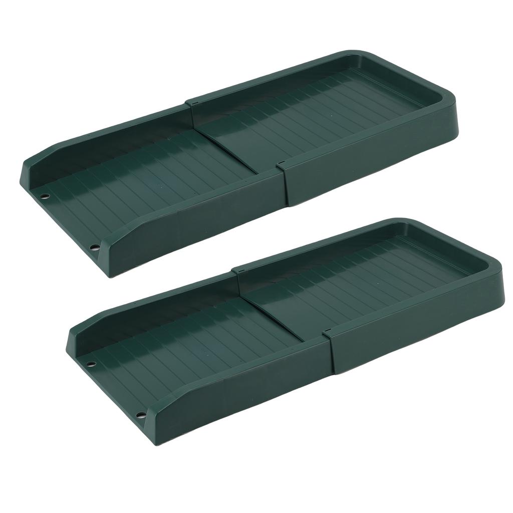 Rain Gutter Downspout Extension Weather Proof PP Rain Gutter Downspout Splash Block for Outdoor