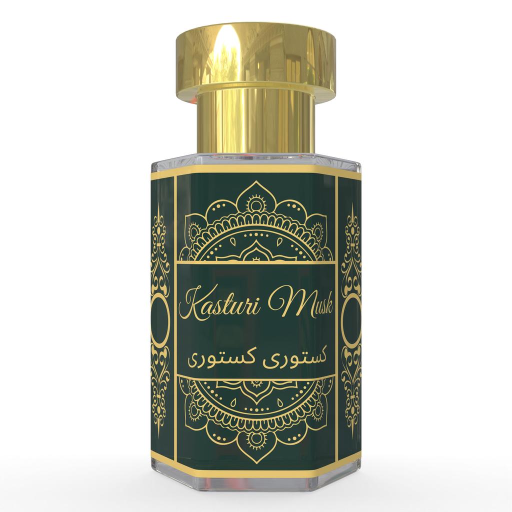 Kasturi Musk Attar – Premium Unisex Perfume Oil – Long Lasting – Non-Alcoholic – Rich Oriental Fragrance