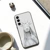 Dark Gothic Saintess  Phone Case For Samsung Galaxy A73,A72,A71,A70,A53,A52,A51,Soft Silicone Black Cover