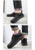 Herren Große Größe Handgenähte Leder Martin Stiefel - Lässige Herbst/Winter Kurze Arbeitsstiefel