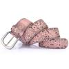 2021 Women's European Style Rivet Leather Waistband Jeans Belt