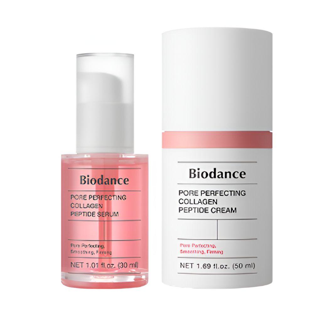Biodance Pore Perfecting Collagen Peptide Duo Serum 30ml + Cream 50ml x 1