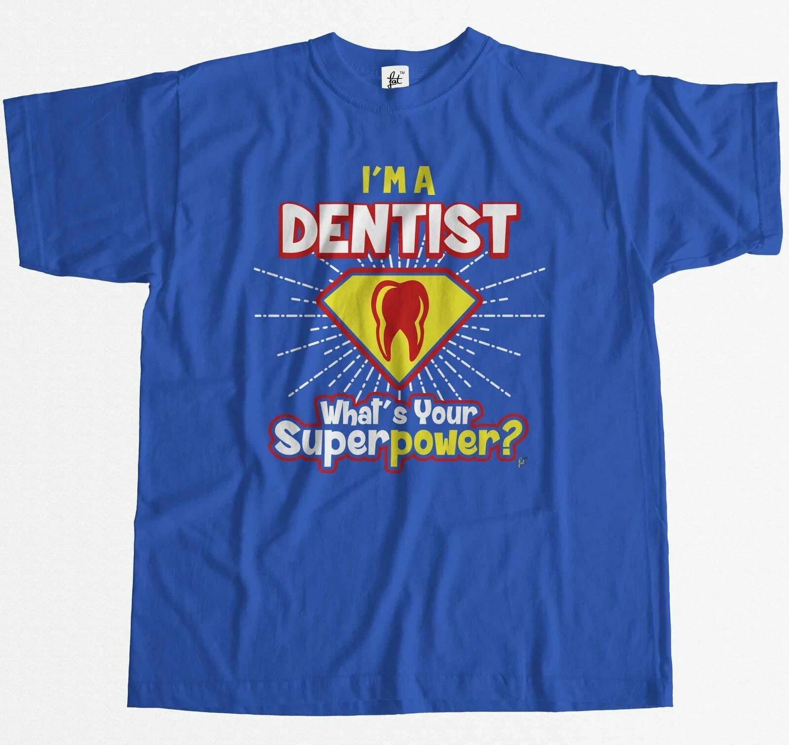 I m A Dentist - What s Your Superpower? Mens T-Shirt XS