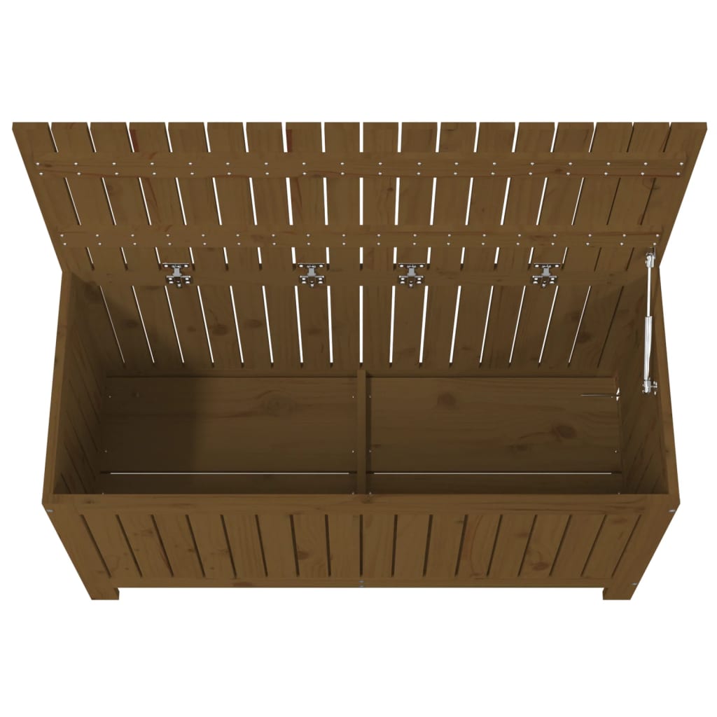 Vidaxl Garden Chest, Honey Brown, 115X49X60 Cm, Pine Wood