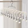 Rustproof Clothes Drying Hanger Stainless Steel Underwear Socks Holder  Outdoor Drying