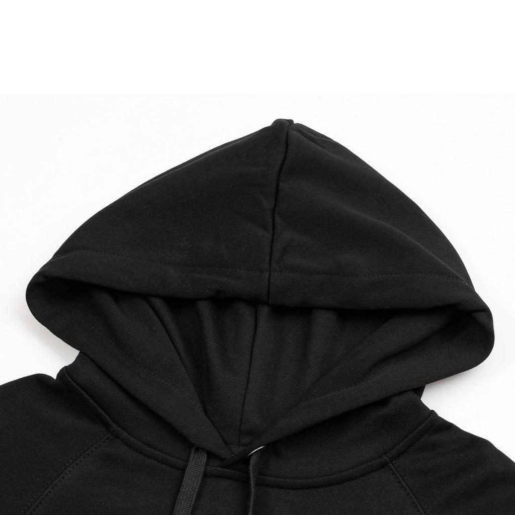 668 AMI Autumn and Winter New Product Classic Weaving Love Towel Embroidered Shoulder Insert Men's Hoodie