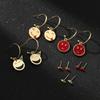 Stylish Geometric Alloy Earrings For Women European American Jewelry Fashion