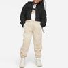 Nike Sportswear Club Fleece Sweatpants With Embroidered Logo And Elastic Cuffs Kids Bottoms Off-White FD2933-126