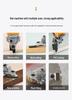Universal Multi-tool Angle Grinder: Woodworking Electric Trimmer & Chisel Conversion Head.