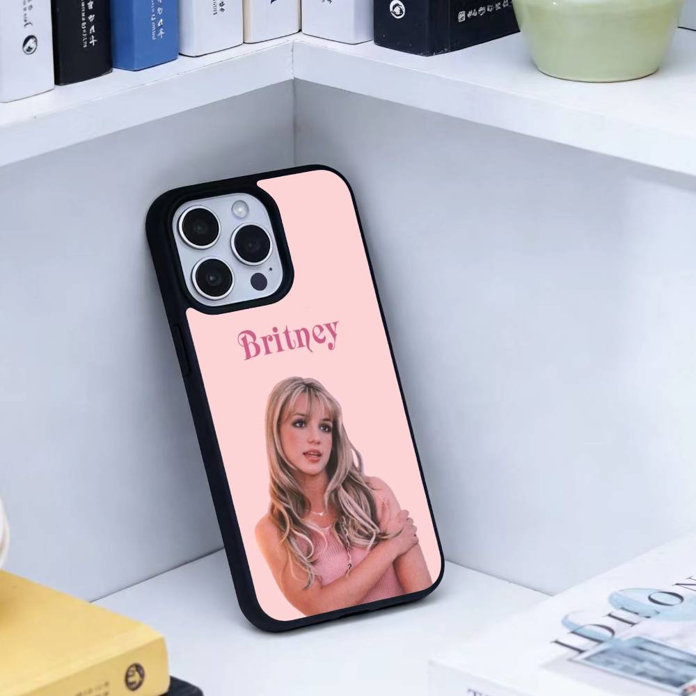 Singer V-Britney Spears Phone Case For iPhone17,16,15,14,13 Plus,Pro Max Magnetic For Magsafe Wireless Charging