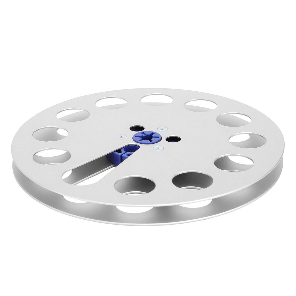 7 Zoll Leerspule Aluminiumlegierung Universal Tonbandspule Leerspule für ReVox Studer Silber