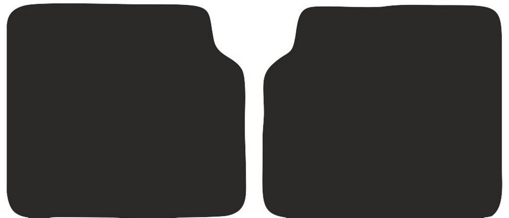 Rear Floor Mats For Fiat Bravo Hatchback 1995-2001