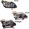 Für BMW E81 E82 E87 E88 E90 E92 M3 E93 E60 E70 X5 E71 X6 X6M E89 Z4 2007-UP 2x 240W 6000K Lampe LED Angel Eyes Standlicht Leuchtmittel