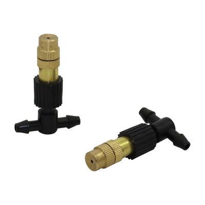 10-штук мідних та пластикових форсунок для туманоутворення для сільськогосподарського зрошення та охолодження теплиць KTY