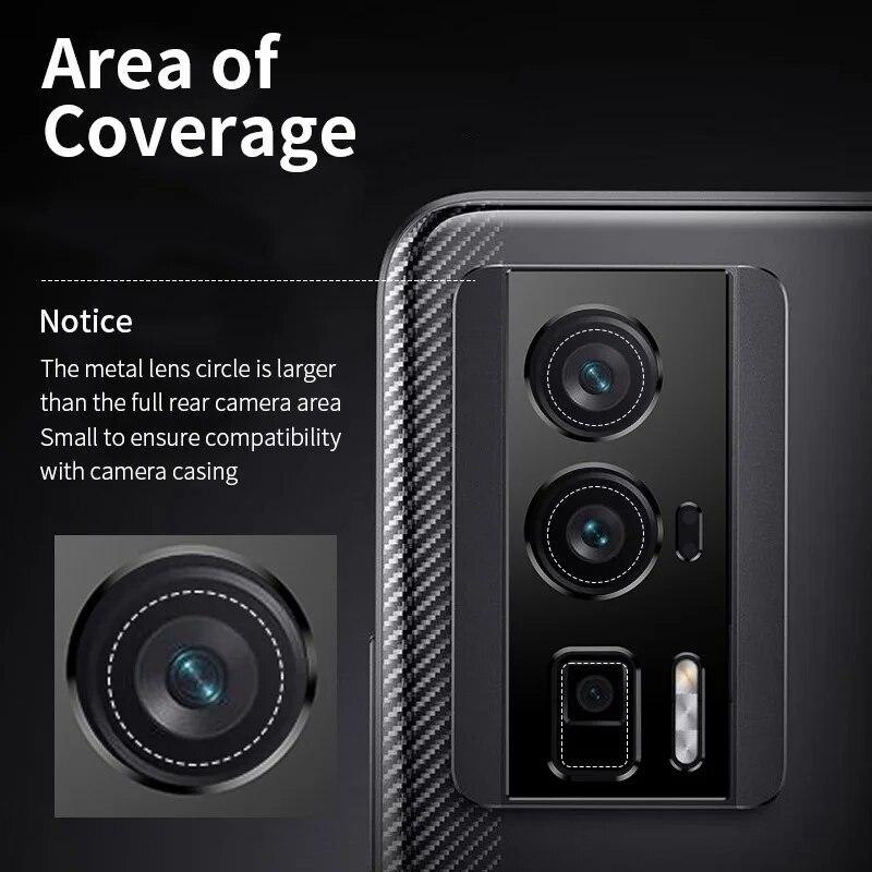 Ochranný kryt objektivu fotoaparátu z hliníkové slitiny pro Xiaomi Redmi K60 Pro Kovový kryt fotoaparátu pro zadní kroužek RedmiK60 K60Pro
