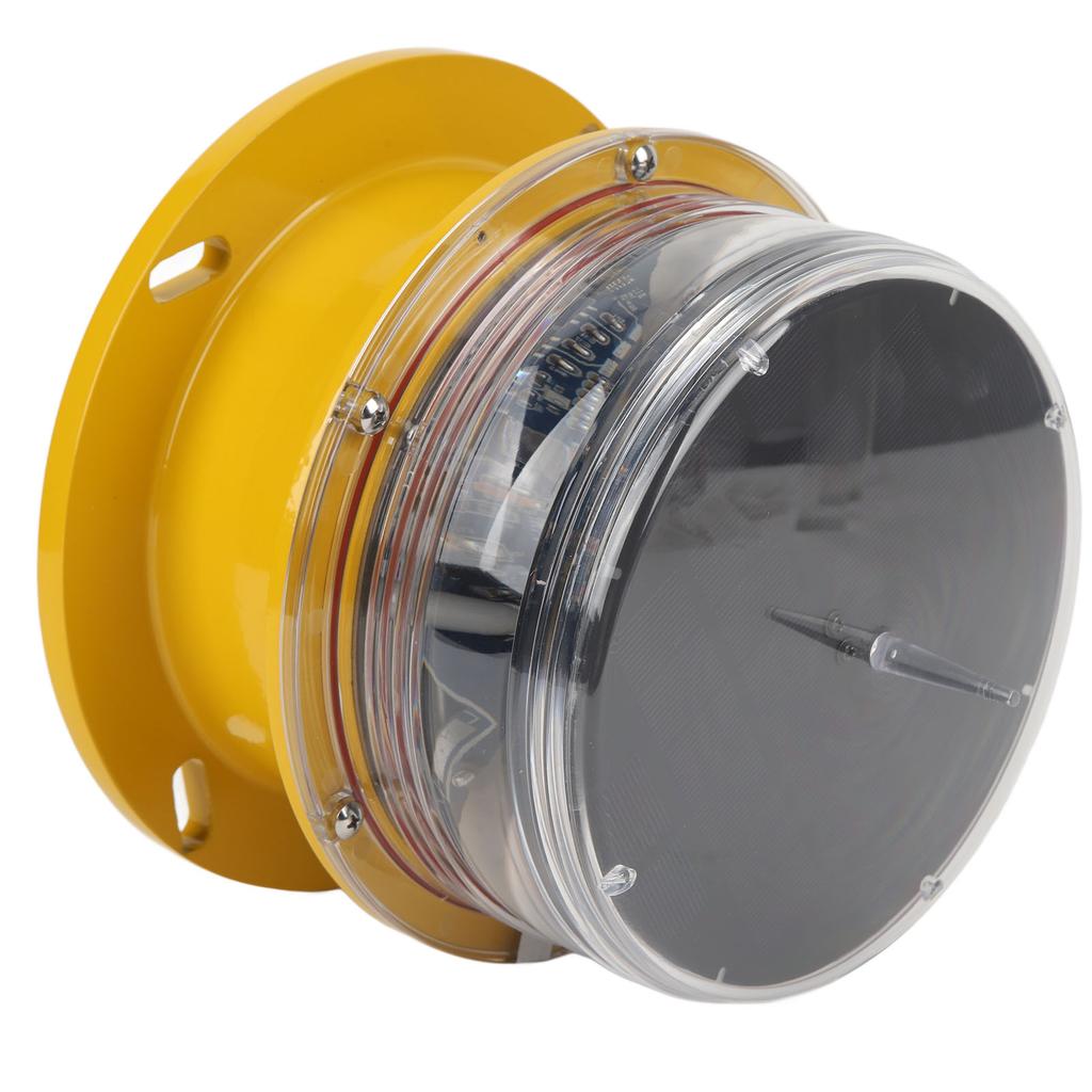 LED Solar Dock Light 360 Degree Lighting Super Bright IP68 Waterproof Boat Safety Beacon Lamp