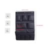 Wall-Mounted Fabric Shoe and Sundries Organizer