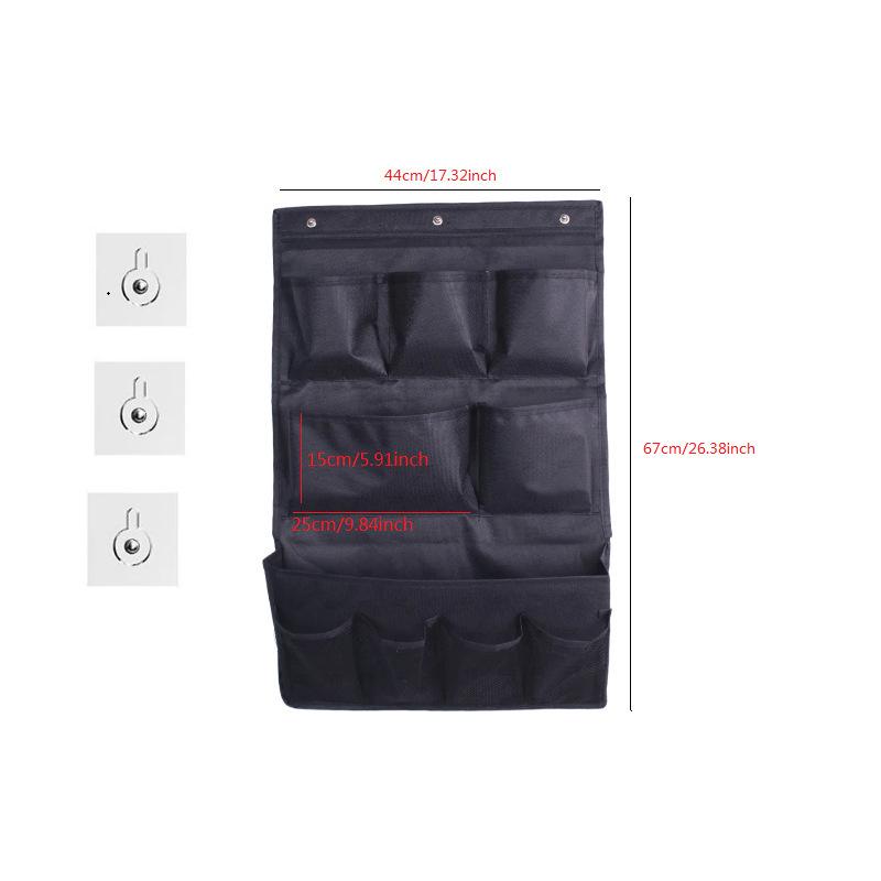 Wall-Mounted Fabric Shoe and Sundries Organizer