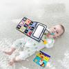 Baby Early Education Cognitive Chasing Training Haha Mirror Car Back Seat Foldable Cloth Book Baby Toys 0-1 Years Old Smart