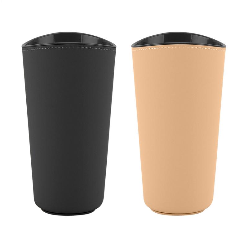 Car Trash Bin Auto Organizer for Door Mounted and Center Console Waterproof Dustproof Multifunctional Interior Storage