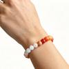 Natural Stone Beaded Bracelets Semi-Precious Gemstones Beaded Bracelets Healing Stretch Round Bead Bracelets for Men Women