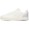 Synthetic Leather Slip Resistant Low Top Skateboard Shoes Women's White Blue 922118009-4