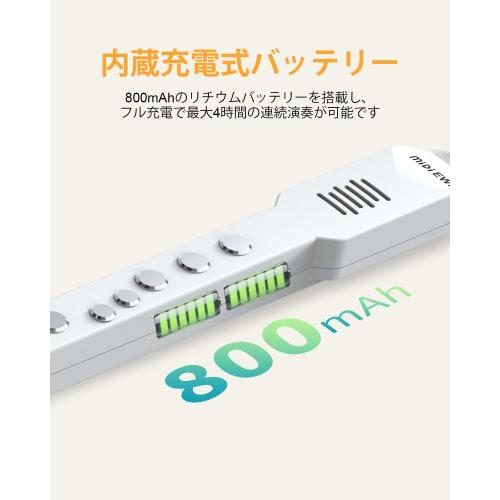 OYAYO EWI02 Pro Portable Digital Wind Instrument, Saxophone with 10 Voices, MIDI & Bluetooth Compatible, Built-in Battery, Compact, Beginner-Friendly