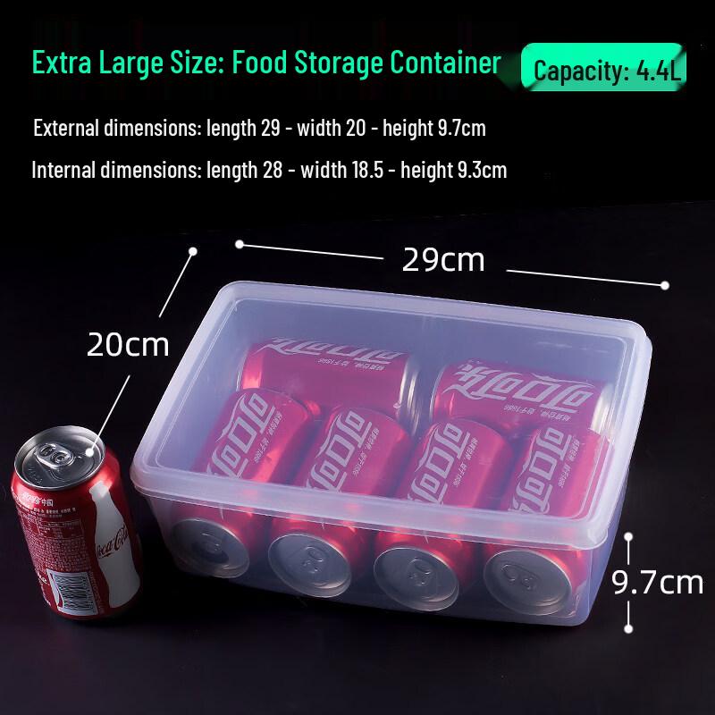 ZISIZ Food Grade Plastic Fresh-keeping Box