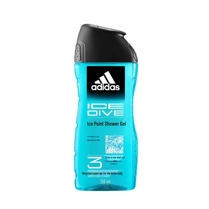 Adidas Men's 3-in-1 Body Wash, Shampoo & Face Wash
