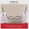 William Chan Anti-Blue Light Retro Large Frame Glasses with Double Bridge, Fashionable Myopia-Ready.